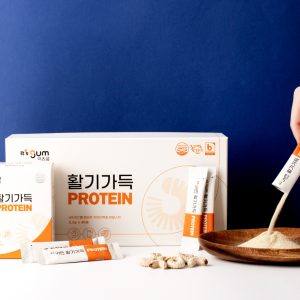 활기가득 전통과 과학이 만난 굼벵이 프리미엄 천연 단백질 솔루션 (3개월분)